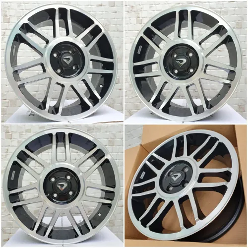 Jogo de Rodas Volcano SnowFlakes GT2, Aro 17x6, furação 4x100, Novas.