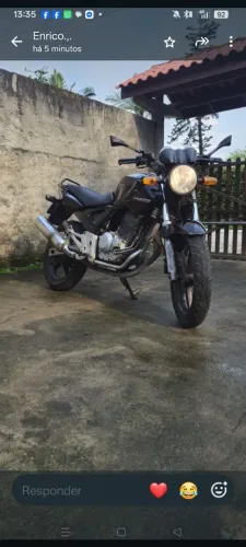 Cbx top km alta porque anda na estrada moto de trabalho bem conservado