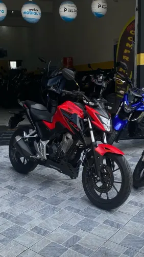 Honda Cb300 F Twister 2024 vermelha