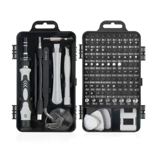 Super Kit 115 em 1 - Reparo de Celulares, Notebooks e Consoles