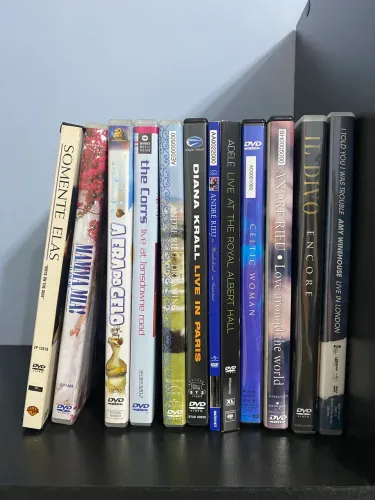 Lote 11 DVDs Originais Shows Filmes e Musicais