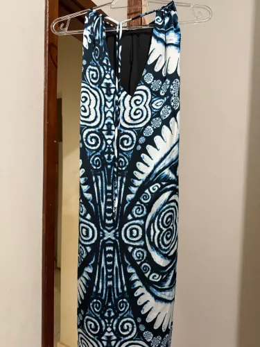 Vestido Estampado Vintage