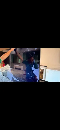TV 85 Samsung para retirada de peça