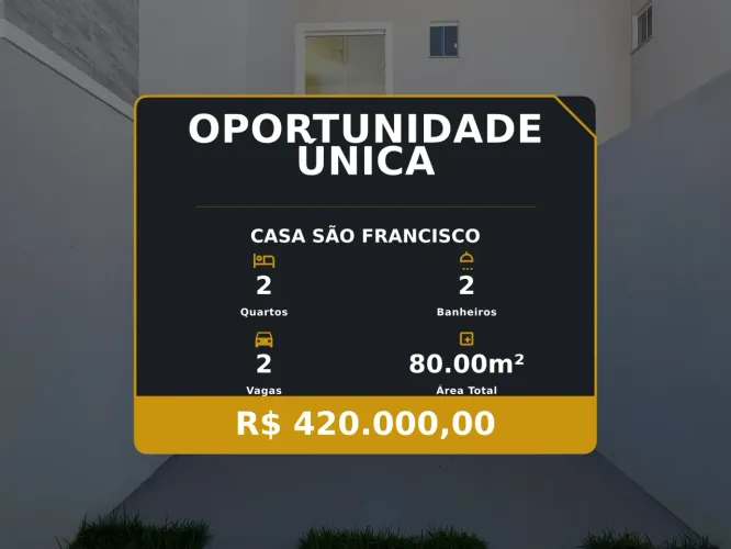 Casa com quintal privativo no São Francisco Ideal para pets e lazer em família!