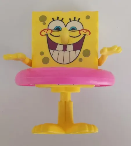 Boneco - Bob Esponja (Na Praia) - Burguer King