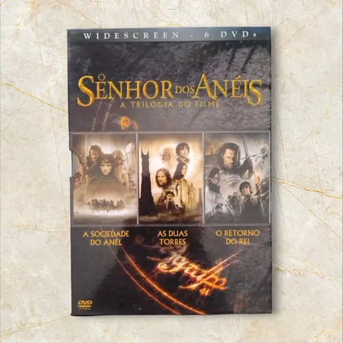Senhor dos anéis box original 