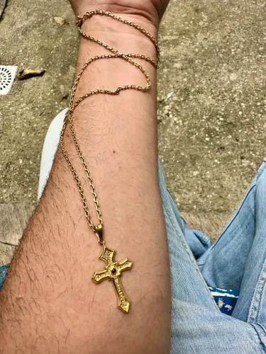 Cordão masculino em ouro 18k