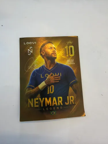 Figurinha Neymar Jr Legend Loovi Original Edição Especial