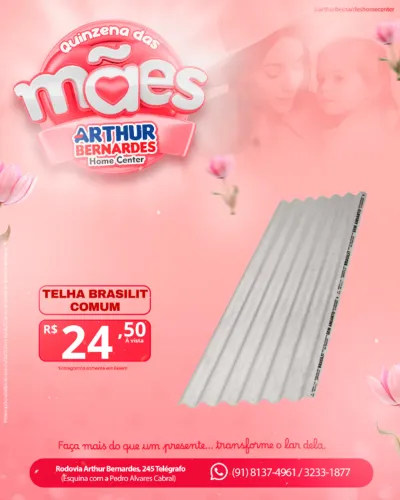 TELHA BRASILIT COMUM