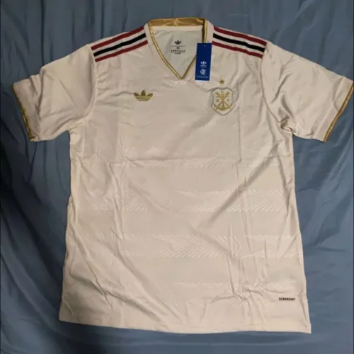 Camisa Flamengo Adidas Off White 3GG