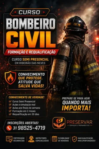 Curso bombeiro civil 