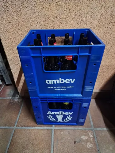 Caixa de litrão de cerveja