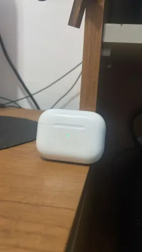Fone sem fio,branco em excelente condição de uso