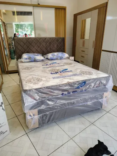 Cama casal Soft Pluma 