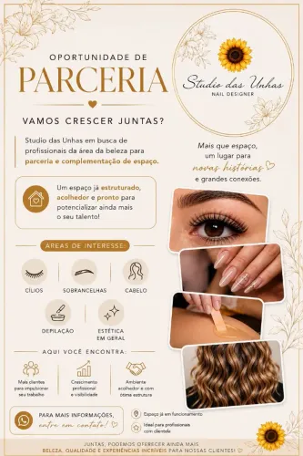 Oportunidade para profissionais da estética