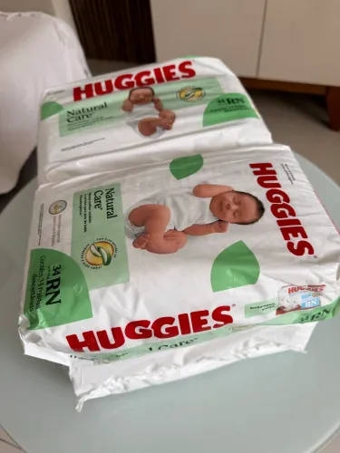 FRALDAS HUGGIES NATURAL CARE