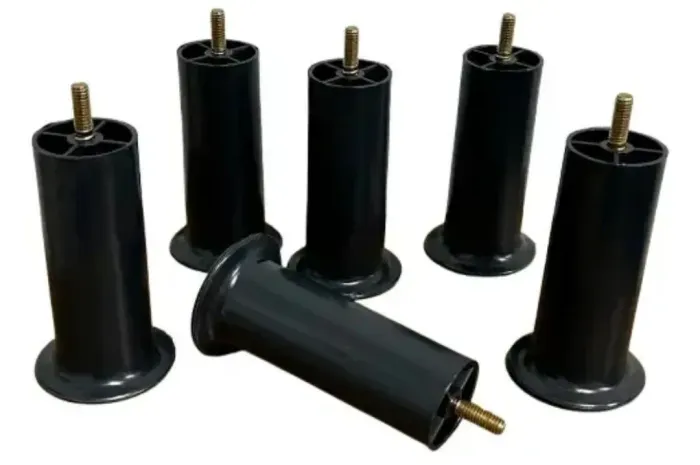 Pés Para Variados Moveis Kit 12 Unidades Resistentes 12cm