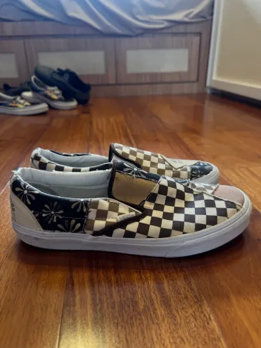Tênis Vans Slip On Patchwork