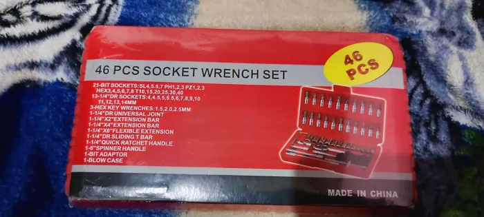 Kit profissional 46 peças com maleta, entrega grátis!