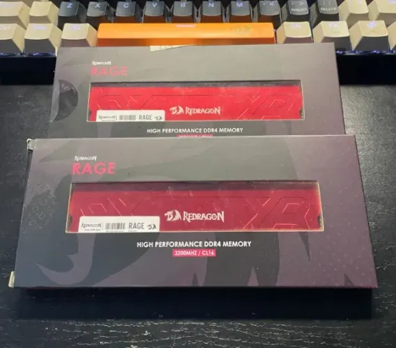 [NOVO] DUAS PELO PREÇO DE UMA MEMÓRIA RAM REDRAGON DDR4 16GB