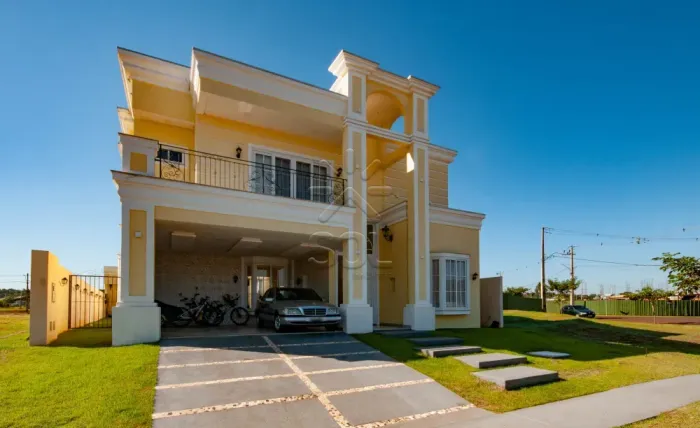 Sobrado de alto padrão à venda no Condomínio Royal Boulevard Yacht Residence e Resort - Fo
