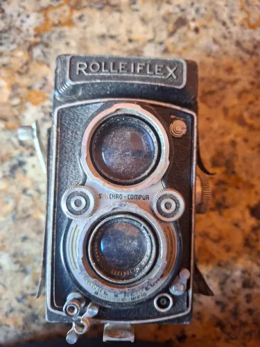 Camera Rolleiflex antiga