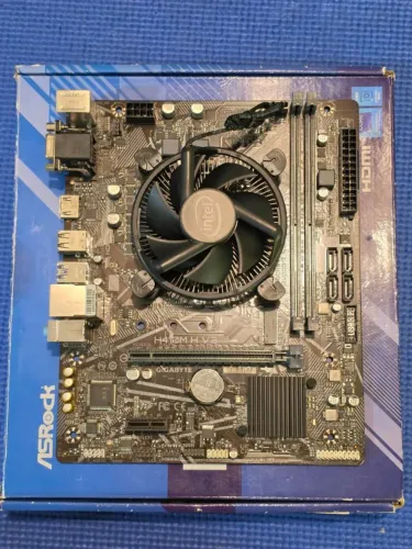 Kit Intel Core i5-10400 6/12 até 4.30GHz + H410M H V3 Chipset H510, mATX, DDR4