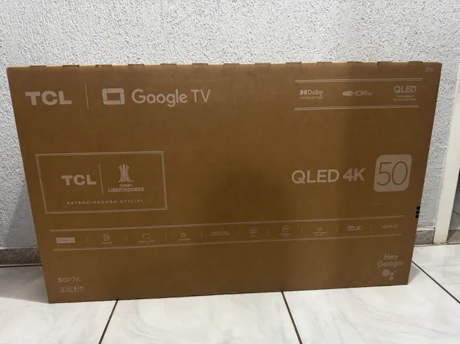 SMART TV TCL P7K  50 POLEGADAS NOVA NA CAIXA LACRADA
