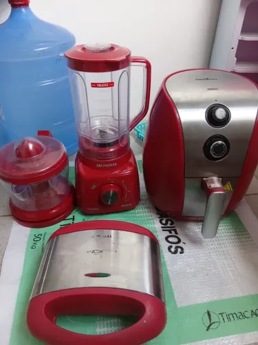 Liquidificador, air fryer , sanduicheira,espremedor