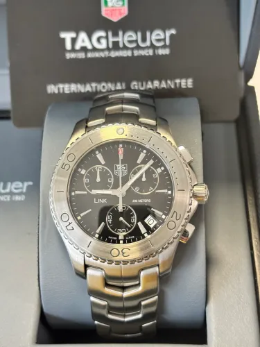 Relógio TAG Heuer Link Chronograph, 42 mm, Quartzo, ref.CJ1110