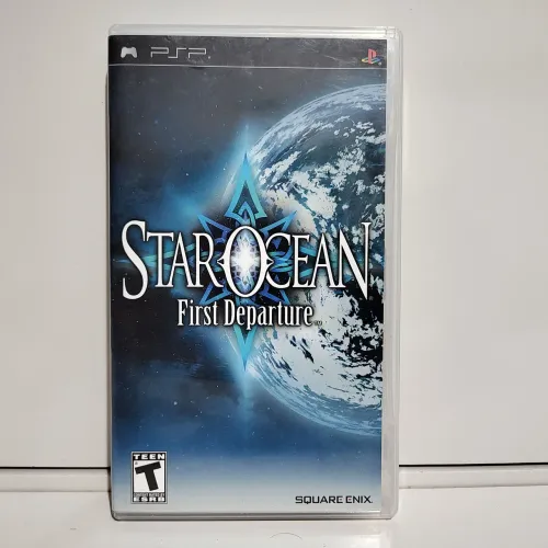 Star Ocean First Departure PSP Original Americano Completo Raro Mídia Física UMD