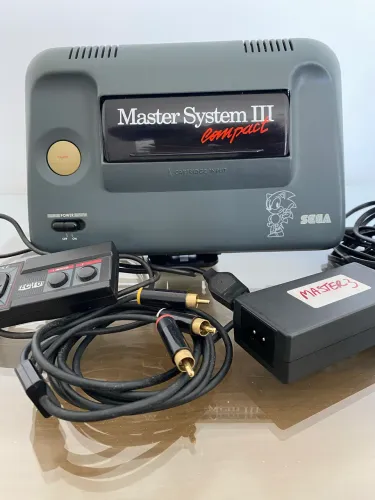 MASTER SYSTEM III COMPACT TEC TOY - COMPLETO