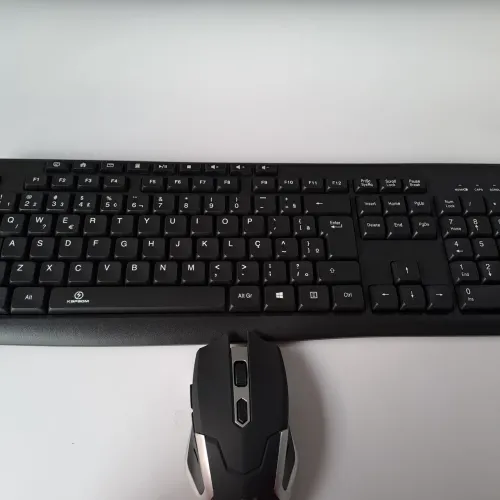 Kit Teclado e Mouse Sem Fio Bluetooth Kapbom KA-668