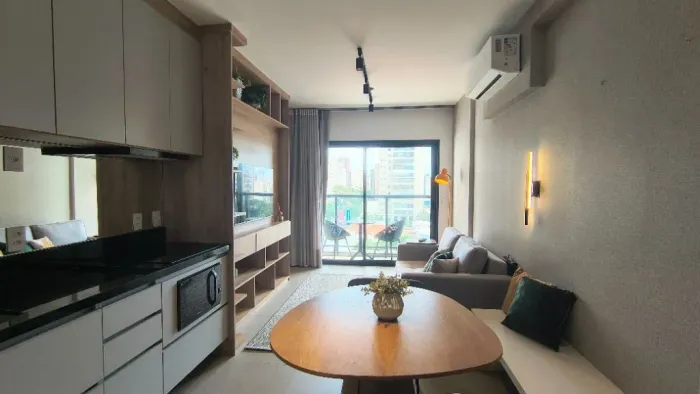 Apartamento com 1 dormitório, 42 m² - venda por R$ 850.000 ou aluguel por R$ 5.990/mês - C