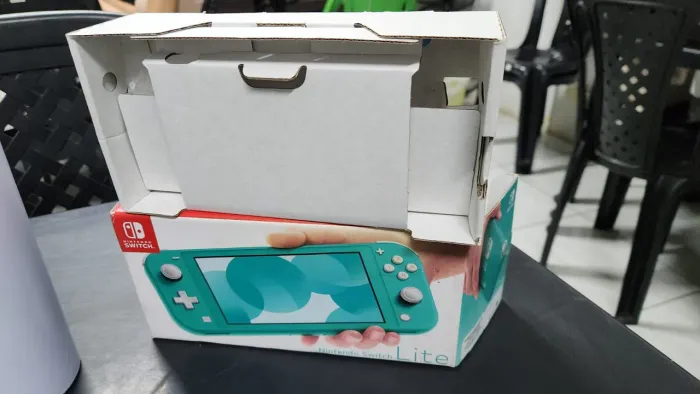 Nintendo switch lite azul