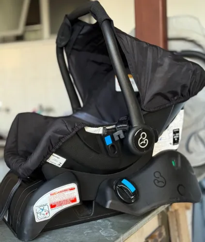 Bebê conforto galzerano cocoon +base + adaptador com forro extra