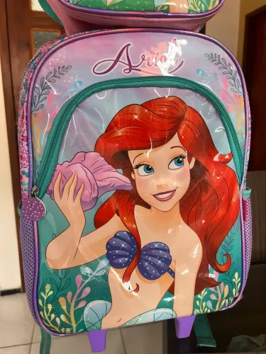 MOCHILA + LANCHEIRA ARIEL 
