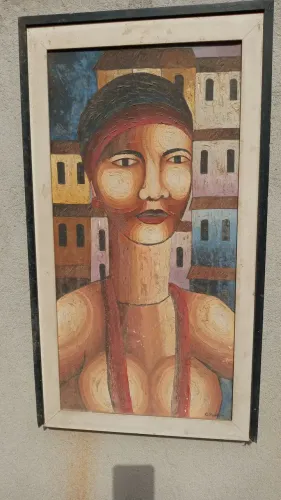Pintura Tela Regional (67 cm A x 37 cm L)