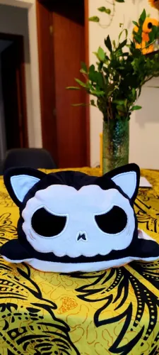 pelúcia raposa do humor halloween