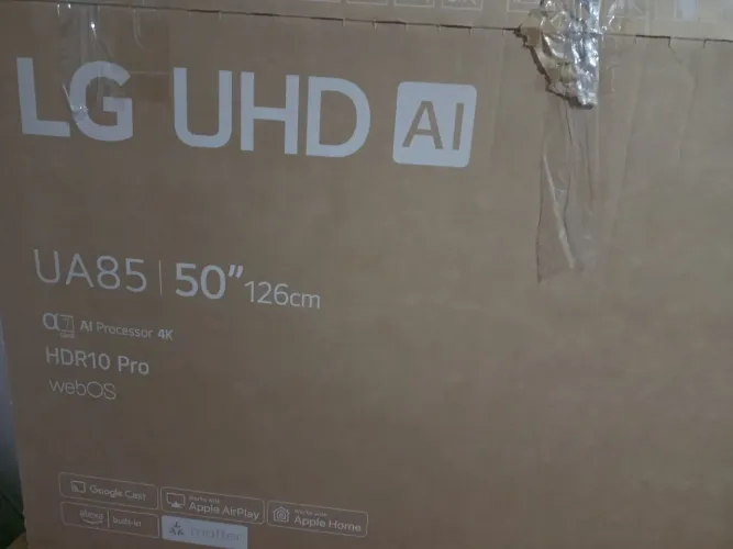 Tv LG 60 polegadas apareceu com pequena mancha