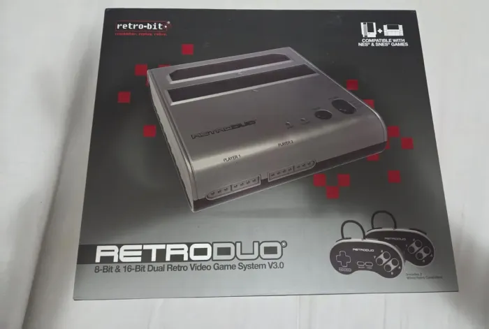 Game Retroduo retro-bit compatível com nes & snes lacrado novo!!!