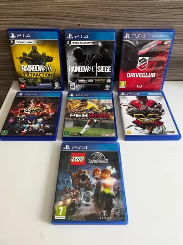 Jogos ps4, R$60 cada