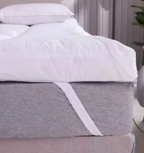 Pillow Top colchão solteirão/viúva NOVO grosso fibra silicone super macia com elástico