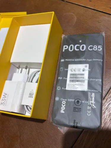 VENDO XIAOMI POCO C85<br>8 de Ram e 256GB<br><br>INTERESSADOS CHAMA NO WHATS *