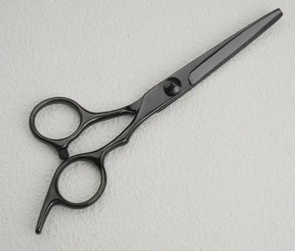 kit tesouras barbeiro cortar cabelo barba jogo profissional oasis oih-5180