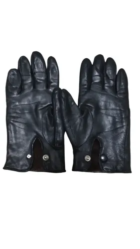 Luvas de couro com revestimento com pelo Favor ler Descrção