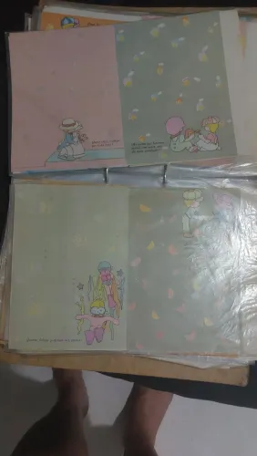 Papéis de Carta anos 70, 80 e 90