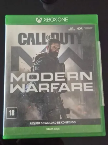 Jogo Call Of Duty Modern Warfare Xbox One Mídia Fïsica Original Impecável Usado