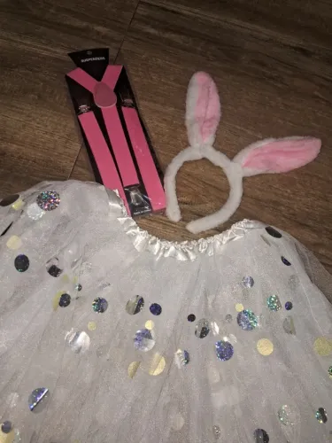 Kit fantasia carnaval adulto coelho