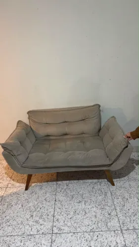 Sofa namoradeira com poltrona